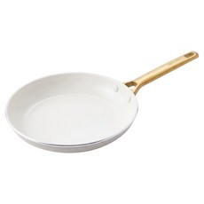 GREEN PAN PADOVA 電磁爐適用 平煎鍋 鋁合金 Thermolon 專利鑽石陶瓷不沾塗層 不鏽鋼把手 尺寸45.8x7.1公分, 25cm, 1個