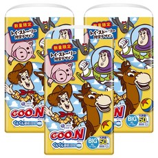 GOO.N 大王 日本製拉拉褲/尿布 迪士尼, XL, 150片