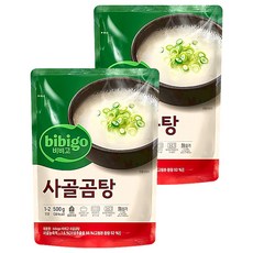 CJ bibigo 牛骨湯, 500g, 2包