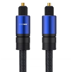 CODEWAY Toslink SPDIF 數位光纖音源線 1.5m, 單一商品, 1條