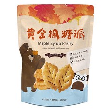 School of Cookie 台灣優格餅乾學院 黃金楓糖派, 230g, 1包