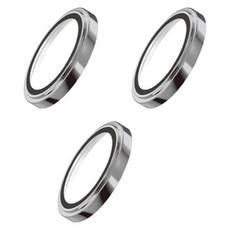 imos 藍寶石鏡頭保護鏡 不鏽鋼材質 灰色 3顆, 1套