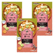 DoggyMan 多格漫 犬用餅乾, 豆乳野菜, 60g, 3包