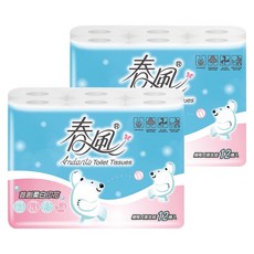 春風 捲筒式衛生紙 270張, 12捲, 2袋