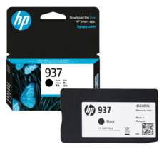 hp 惠普 937 墨水匣, 黑色, 1個