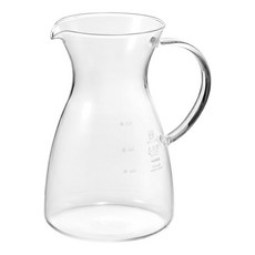 HARIO 好璃奧 極簡把手玻璃壺 125 x 104 x 165mm 200g, 透明色, 600ml, 1個, Kettle