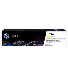 hp 惠普 130A 碳粉匣, 黃色, 1個