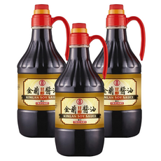 KIMLAN 金蘭 甘醇醬油, 1.5L, 3瓶