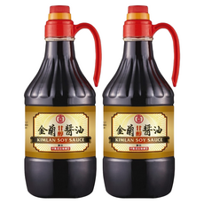 KIMLAN 金蘭 甘醇醬油, 1.5L, 2瓶
