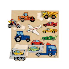 educo 抓手拼圖遊戲 交通工具, 11片, 1盒