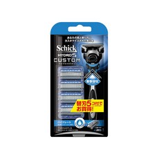 Schick 舒適牌 水次元5 辨型刮鬍刀超值 刀把*1+刀片*5, 1組