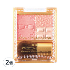 SWEETS SWEETS 巧克力莊園甜頰餅 5.3g, 03 蜜桃蛋糕, 2個