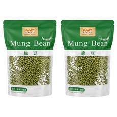 茂喜食品 進口嚴選商品綠豆, 600g, 2包