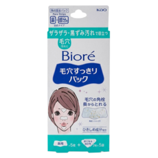 Biore 蜜妮 粉刺黑頭鼻頭毛孔清潔吸皮脂部位貼布 鼻貼*5+三角貼*10, 15片, 1盒