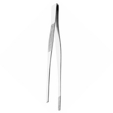 ibili 直柄擺盤鑷子 17cm 41g, 1支, silver
