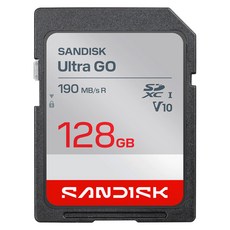 SanDisk 晟碟 公司貨 Ultra SDXC C10 UHS-I 190MB/s R 記憶卡, 1個, 128GB