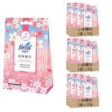 farcent 花仙子 衣物香氛袋 3個, 30g, 9盒, 粉戀櫻花