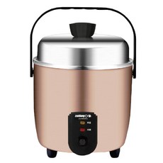 zushiang 日象 輕巧煮 3人份 304不鏽鋼 電鍋 400W 玫瑰金 ZS-RM03RG