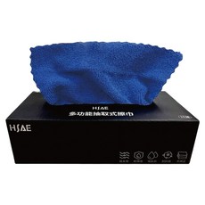 HSAE 多功能抽取式擦巾 28 x 22cm 經典藍, 15個, 1組