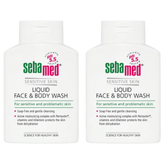 sebamed 施巴 台灣公司貨 潔膚露, 2瓶, 200ml