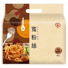 中農粉絲 寬粉絲 快煮包, 280g, 1袋