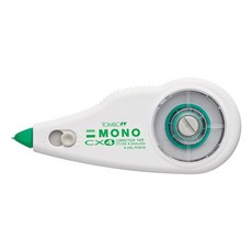 Tombow 蜻蜓牌 MONO CT-CX4 修正帶 4.2mm x 12m 可替換, 1個, 綠色
