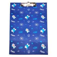Doraemon 哆啦A夢 A4板夾 附筆夾 23 x 32cm, 藍色, 1個