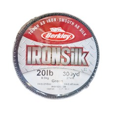 Berkley 貝克力 IronSilk MONO 二代魔王絲 釣線 尼龍線 IRSFS20-22 #7.0號, 綠色, 1個