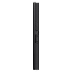 USB充電脈衝香薰蠟燭點火器, 黑色, 1個