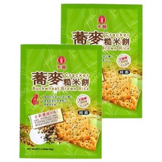 卡賀 蕎麥糙米餅, 2袋, 180g