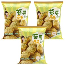 一口田 十榖米同心餅 陽光海苔, 35g, 3包