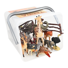 TERRA BY BATTAT 科育感統玩具 叢林世界 情境桶 3歲以上, 1桶