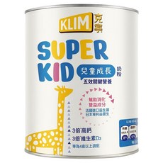 KLIM 克寧 Super Kid 兒童成長奶粉 4歲以上適用, 800g, 1罐