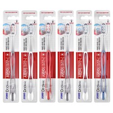 2080 Dr.Clinic 敏感型牙刷組 6支 Tetra刷毛 柔軟清潔, 1組