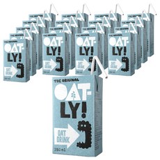 OATLY 燕麥飲 原味, 18個, 250ml