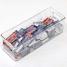 DEMIMOOD 壓克力分層食品儲藏室整理盒, 1個, 透明