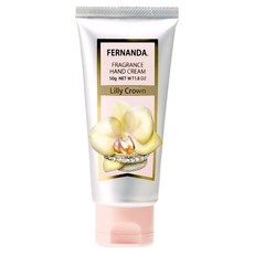 FERNANDA 香氛滋潤護手霜 雪松小蒼蘭 50g 前中後味香調, 1條