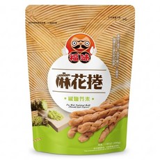 福味 小琉球麻花捲 椒鹽芥末, 200g, 1包