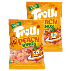 Trolli 多利軟糖 水蜜桃風味, 100g, 2包