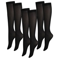 Anyleg 彩色及膝襪 80D 3雙
