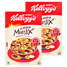 Kellogg's 家樂氏 Mueslix 什錦果麥 美麗纖果, 375g, 2盒