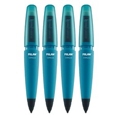 MILAN CAPSULE 繽紛果凍自動鉛筆 2B 顏色隨機, 0.7mm, 4支