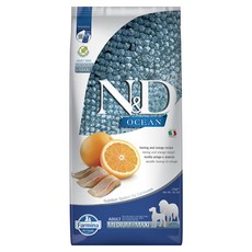 Farmina 法米納 N&D 全齡犬 天然海洋系列 乾飼料 潔牙顆粒, 1袋