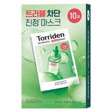 Torriden 桃瑞丹 5D積雪草高效舒緩修護面膜, 1組, 10入