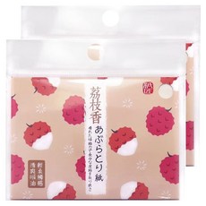 紙匠 吸油面紙 荔枝香, 100張, 2包