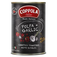 COPPOLA 柯波拉 大蒜切丁番茄基底醬, 400g, 1罐