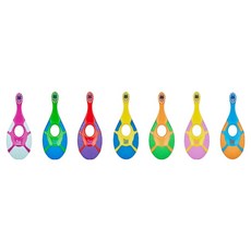 NATURE LOVE MERE Easy Grip 動物造型嬰幼兒牙刷 0~2歲適用, 7支, 1盒