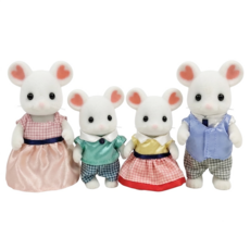 EPOCH Sylvanian Families 森林家族 棉花糖鼠家庭組 EP14630 3歲以上, 1組