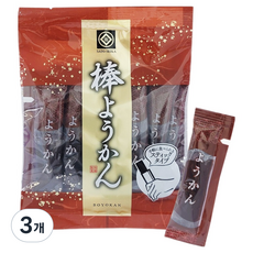 佐藤條狀羊羹 7入, 3個, 175g