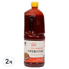Chamgoeul 辣椒醬烤肉醬, 2.2kg, 2個